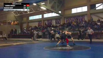 138 lbs Cons. Semi - Mason Huff, South vs Kaden Kimzey, Central