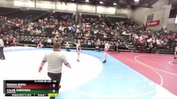 135 lbs Champ. Round 2 - Rowan Smith, Mountain Ridge vs Caleb Sorensen, Ridgeline