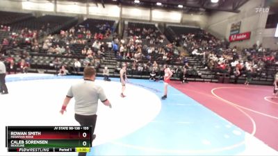 135 lbs Champ. Round 2 - Rowan Smith, Mountain Ridge vs Caleb Sorensen, Ridgeline