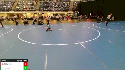 Boys 3rd-4th Grade - 53 Semis - Liam Miller, Sebolt Wrestling Academy vs Kain Mendez, Sebolt Wrestling Academy