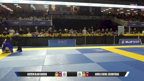 Adreli Edenil Escontrias vs Hayden Blair Gibson 2026 Pan Kids Jiu-Jitsu IBJJF Championship