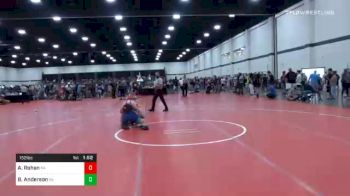 152 lbs Prelims - Aj Rohan, PA vs Braden Anderson, OK