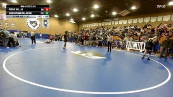 120 lbs Cons. Semi - Titus Willis, Independence vs Christian Salazar, Foothill