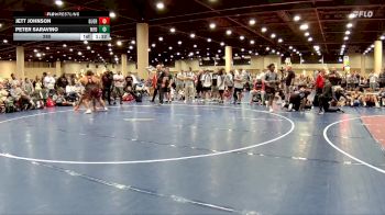 285 lbs Semis & 5th Wb (32 Team) - Jett Johnson, Guerilla WC vs Peter Saravino, Morris Fitness Dynasty