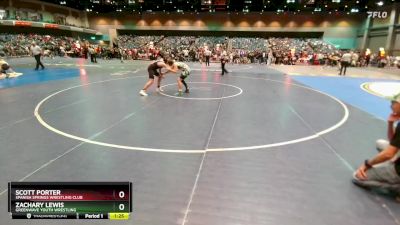 115-117 lbs Round 2 - Zachary Lewis, Greenwave Youth Wrestling vs Scott Porter, Spanish Springs Wrestling Club