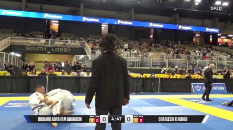 Charles K K Huihui vs Richard Abraham Adamson 2025 Pan Jiu Jitsu IBJJF Championship
