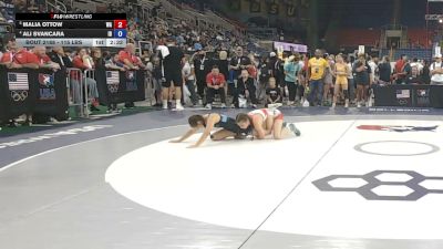 115 lbs Quarters - Malia Ottow, Washington vs Ali Svancara, Idaho