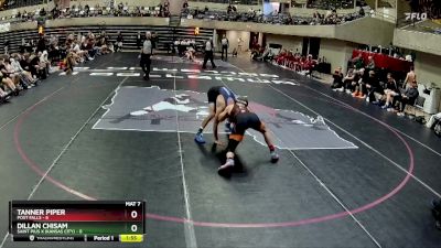 145 lbs Semis & 1st Wrestleback (8 Team) - Tanner Piper, Post Falls vs Dillan Chisam, Saint Pius X (Kansas City)