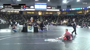 160 lbs Champ. Round 1 - Avry Ryhal, Lock Haven University vs Breanna Wier, Simpson