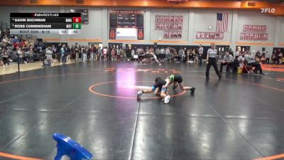 N-16 lbs Quarterfinal - Ross Cunningham, Morning Sun Tigers vs Gavin Suchman, Moen Wrestling Academy