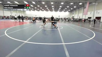 132 lbs Consi Of 64 #2 - Gabriel Rodriguez, FL vs Finn Stalick, WY