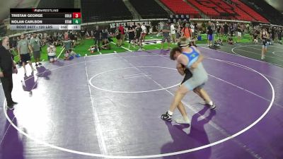 132 lbs 3rd Place Match - Cooper Bain, Oregon vs Rhett Aguero, Idaho