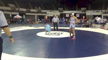 150 Elite Varsity Semifinal - Cameron Gandolfi, Archbishop Rummel vs Brandt Babineaux, Teurlings Catholic