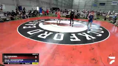 160 lbs Round 2 (8 Team) - Eli Esguerra, Ohio vs Isaac Sensintaffar, Oklahoma Outlaws Red