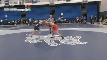 149 lbs Champ. Round 1 - Daniel DeRosier, Nebraska-Kearney vs Khalin Radev, Simon Fraser (b.c.)