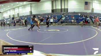 152 lbs Quarterfinal - Rodrigo Salinas, IL vs Pierre Walton, IL