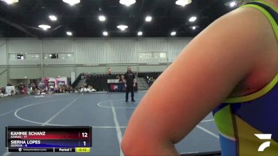 164 lbs Round 4 (6 Team) - Chloe Harris, Kansas vs GWENNIE WIGHT, Georgia