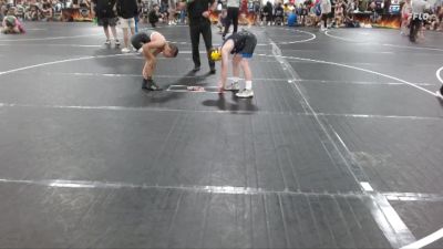 105 lbs Quarterfinal - Redek Hargrave, Chicken Coop Wrestling vs Dustin Wilson, Compound Wrestling