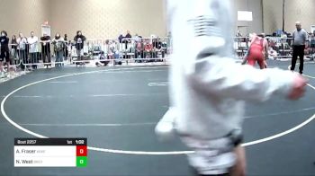 138 lbs Round Of 64 - Alec Fraser, Askeo International Mat Club vs Nolan West, Brevard FCA