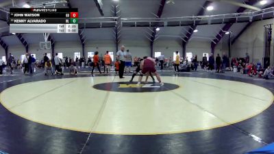 165 lbs Cons. Round 4 - Kenny Alvarado, West Liberty vs John Watson, Gannon University