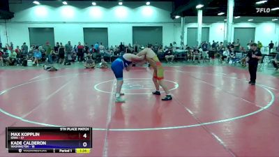 250 lbs Placement Matches (16 Team) - Max Kopplin, Iowa vs Kade Calderon, Washington