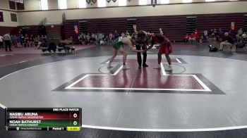 JV-26 lbs 3rd Place Match - Nasibu Aruna, Cedar Rapids Washington vs Noah Bathurst, Cedar Rapids Kennedy