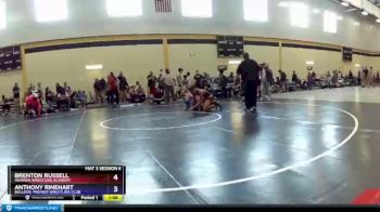 170 lbs Semifinal - Brenton Russell, Warren Wrestling Academy vs Anthony Rinehart, Bulldog Premier Wrestling Club