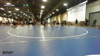 52-55 lbs Rr Rnd 2 - Jackson Kreamer, Lone Grove Takedown Club vs Benton Clarke, The Farm