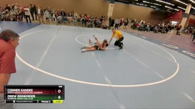 87 lbs Champ. Round 1 - Evan Carucci, Apex Grappling Academy vs Elijah Hunter, Longview Wrestling Club