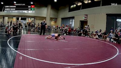 65 lbs Round 4 (6 Team) - James Shaw, Alabama Elite Gold vs Lark Strong, BS Wrestling