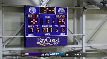 Replay: Emerson vs Wheaton (MA) | Jan 18 @ 3 PM