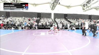 Final - Landon Herdic, New York Military vs Qwantez Watkins, Dover Bandits