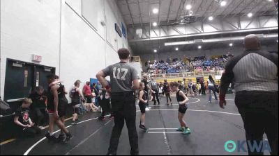 55 lbs 3rd Place - Hattie Griffith, CYWC vs Avaline Shouse, Morrison Takedown Club