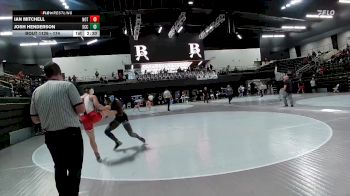 174 lbs Champ. Round 2 - Ian Mitchell, Northern Oklahoma College-Tonkawa vs Josh Henderson, Southeast Community College