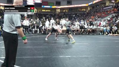 144 lbs Finals (1st & 3rd) - Justis Jesuroga, Southeast Polk vs Ryan Young, Indianola