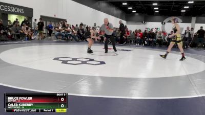 85 lbs Round 2 (6 Team) - Bruce Fowler, Olympia vs Caleb Kuberry, Westshore