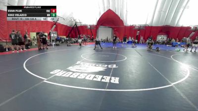 136-138 A Round 2 - Kiko Velazco, Waukee Warriors vs Evan Plue, FZ Wrestling Club