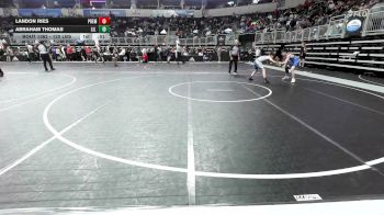 120 lbs Consolation - Landon Ries, Premier vs Abraham Thomas, Lil Trojan WC