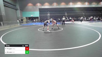 157 lbs Consi Of 32 #2 - Peyton Proper, Embry-Riddle vs Jake Bruner, Wisconsin-Eau Claire