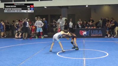 56 lbs Cons. Sub-semis - Noah Reyes, Beat The Streets Chicago-Avondale vs Sawyer Wankowski, Thoroughbred Wrestling Academy