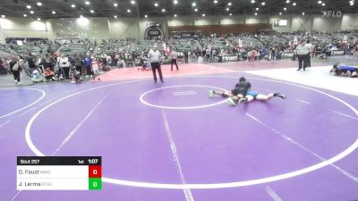 130 lbs Rr Rnd 5 - Olivia Faust, Wrightwood Wrestling Club vs Jocelyn Lerma, Other Team