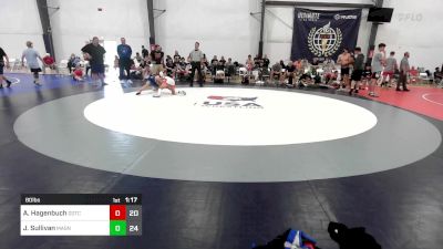 80 lbs Rr Rnd 1 - Adam Hagenbuch, Team Gotcha vs Joseph Sullivan, Mat Assassins K8 A