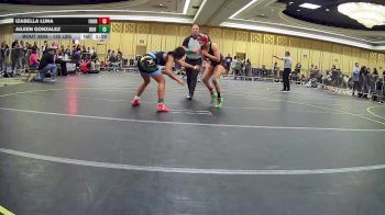 130 lbs Round Of 32 - Izabella Luna, Fourth Chamber WC vs Aileen Gonzalez, DUB Wrestling