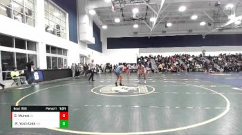 144 lbs Quarterfinal - Ryder Yoshitake, San Marino vs Gianluca Munoz, Bishop Amat