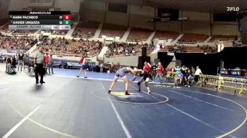 150-D4 Champ. Round 1 - Kash Pacheco, Payson High School vs Xavier Urquiza, Bagdad High School
