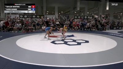 53 lbs Cons. Round 4 - Taylor Whiting, Wisconsin vs Katie Gomez, Titan Mercury Wrestling Club (TMWC)