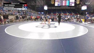 94 lbs 7th Place Match - Riley Crandall, PA vs Damian DuChez, MD