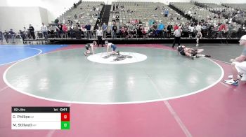 82-J lbs Quarterfinal - Chase Phillips, Barn Brothers vs Michael Stillwell, Malvern Prep