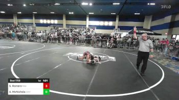 101 lbs Round Of 64 - Sienna Romero, Paw vs Aubrey McNichols, Central Florida Wrestling