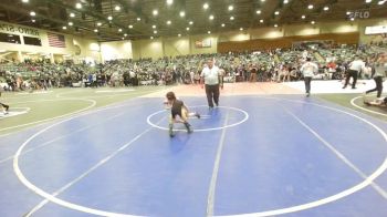 58 lbs Round Of 32 - Cyrus Rodriguez, Fallon Outlaws WC vs Shane Joyner, Yerington Lions WC